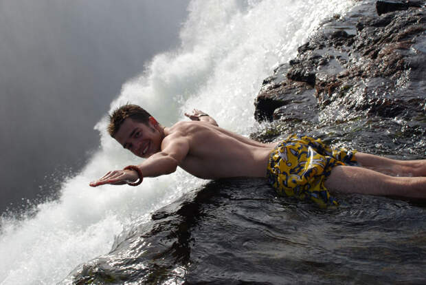 Купель Дьявола на водопаде Виктория Devils Pool 10 Купель Дьявола на водопаде Виктория