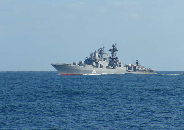 Отряд кораблей Тихоокеанского флота прибыл в Сингапур