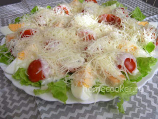 Салат цезарь с курицей Salat tsezar s kuritsej 300x225 Салат цезарь с курицей