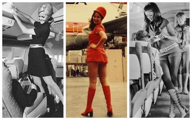Как раньше обслуживали в воздухе: обворожительные стюардессы прошлого девушки, красиво, пассажиры, полеты, самолет, стюардессы, униформа стюардесс, фото