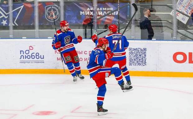 28 декабря тульский АКМ проведёт новогодний матч на домашнем льду