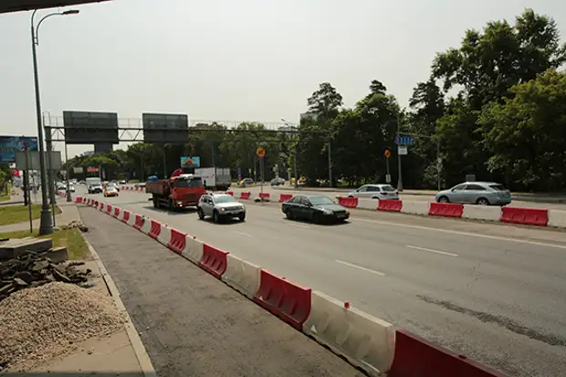 Волоколамское шоссе частично перекроют до 18 мая