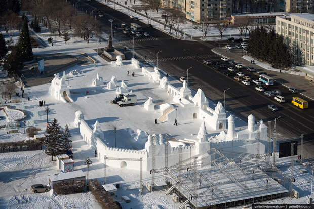 Благовещенск с высоты