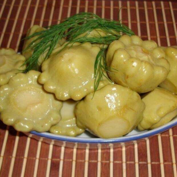 Патиссоны маринованные