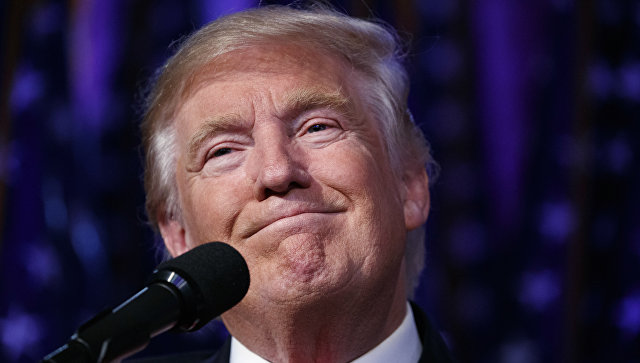 Избранный президент США Дональд Трамп во время выступления в Нью-Йорке. 9 ноября 2016 Избранный президент США Дональд Трамп во время выступления в Нью-Йорке. 9 ноября 2016