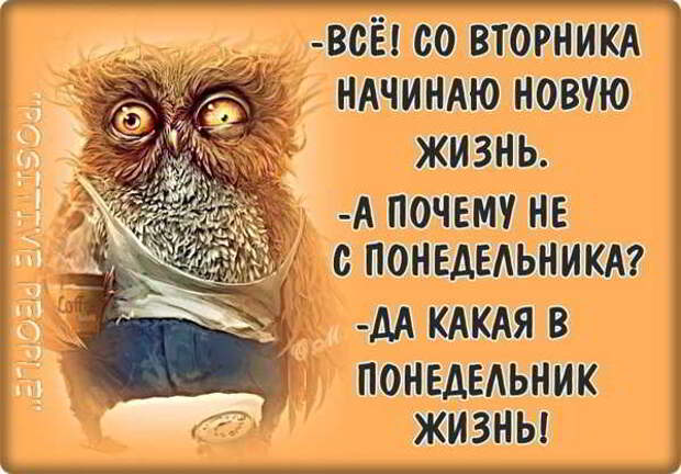 Понедельник: прикольные картинки Понедельник: прикольные картинки
