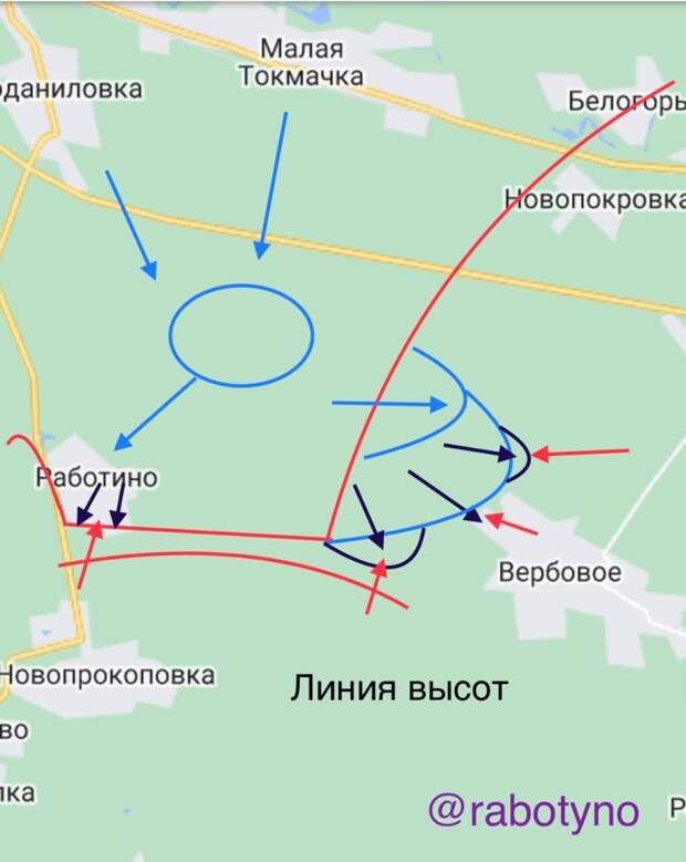 ВСУ удалось в некоторых местах прорвать т.н. первый рубеж «линии Суровикина» – оборонительные сооружения...