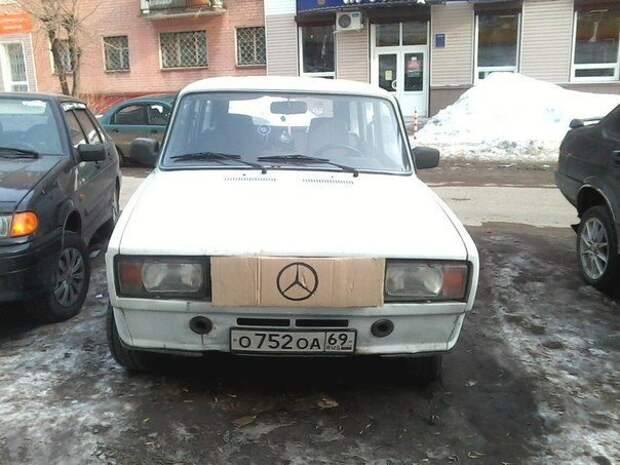 Юмор о четырех колёсах