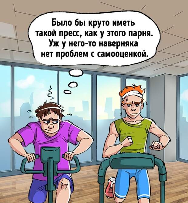 Мысли, которые посещали каждого, кто хоть раз был в тренажерном зале