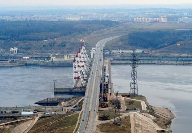 Чебоксарская ГЭС, Фото Яндекс. Картинки.