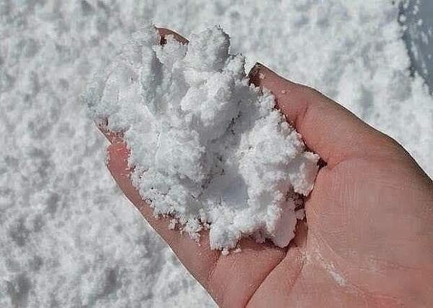 Супер-рецепт искусственного снега 0