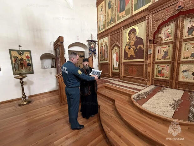 МЧС проверяет храмы Тульской области перед Пасхой