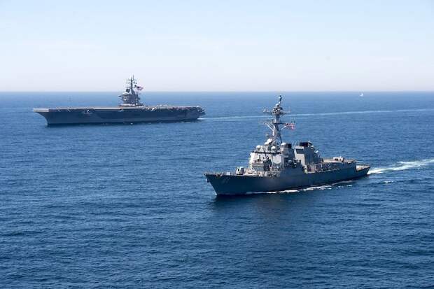 За учениями России в Чёрном море будет наблюдать американский ракетный эсминец За учениями России в Чёрном море будет наблюдать американский ракетный эсминец