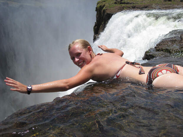 Купель Дьявола на водопаде Виктория Devils Pool 7 Купель Дьявола на водопаде Виктория