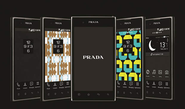 Смартфон с дизайном Prada.