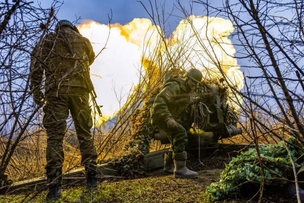 ВС РФ уничтожают и вытесняют остатки подразделений противника из кармана севернее Антоновки на Кураховском направлении