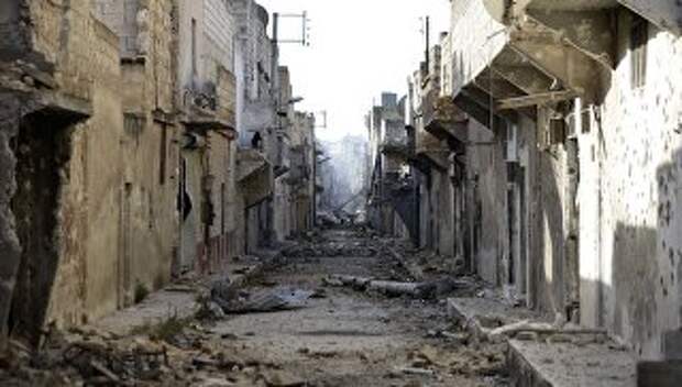 Улица в городе Эль-Баб, Сирия. Архивное фото