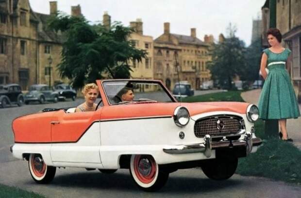 Nash Metropolitan - необычная машина, созданная специально для девушек