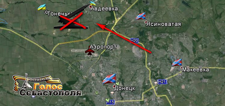 Авдеевка, Тоненькое, Макеевка