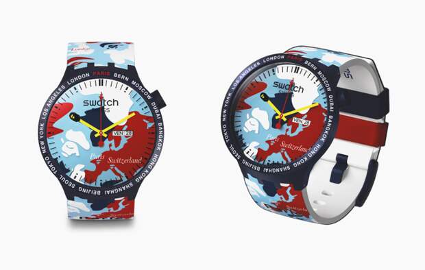 Главная коллаборация этого лета: Swatch Х BAPE