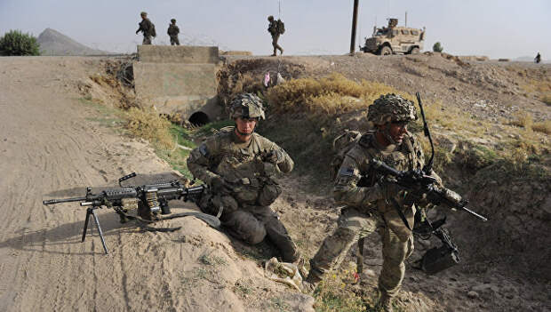 Американские военные в Афганистане. Архивное фото