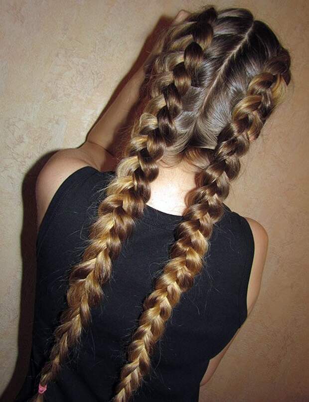 Красивые длинные волосы, фото девушки