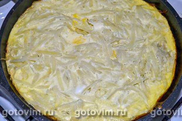 Мандирмак - дагестанская картофельная запеканка на сковороде , Шаг 07