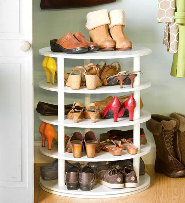 как хранить обувь дома