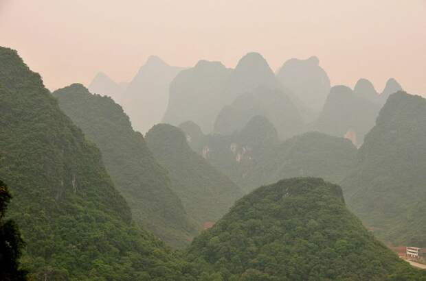 Красивые пейзажи Гуйлинь (Guilin)