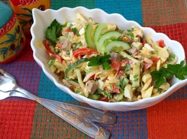 Рецепты вкусных салатов