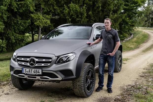 Универсал Mercedes All-Terrain превратили в экстремальный внедорожник All-Terrain, e-class, mercedes, mercedes-benz, авто, внедорожник, тюнинг, универсал