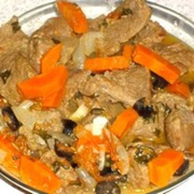 Мясо по-провансальски