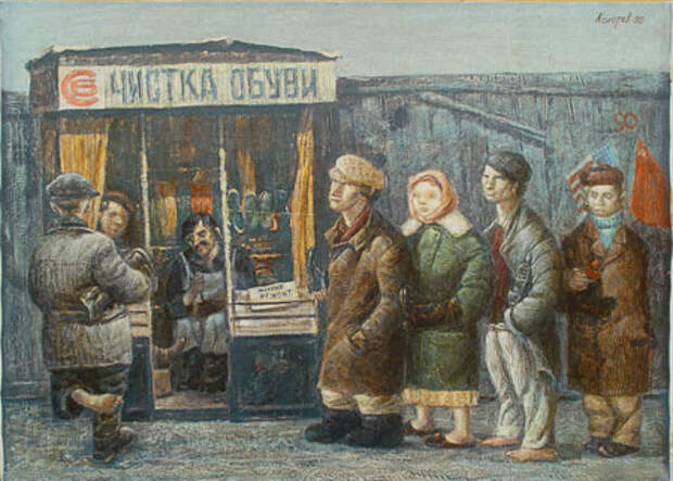 Антисоветская живопись Василия Колотева