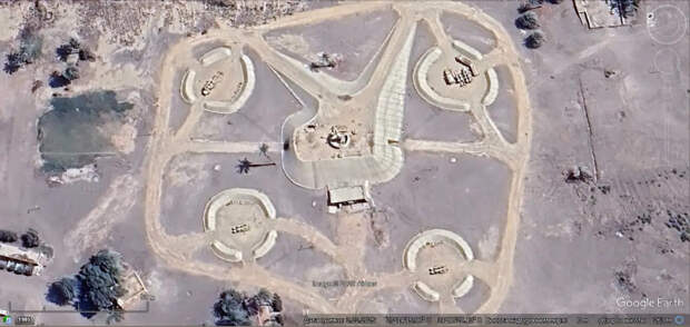 Спутниковые снимки ЗРК С-125 в странах дальнего зарубежья