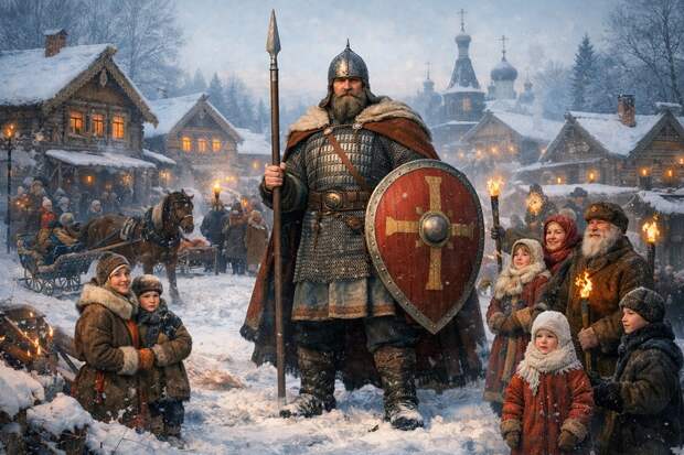 Россия отмечает народный праздник день Ильи Муромца 1 января