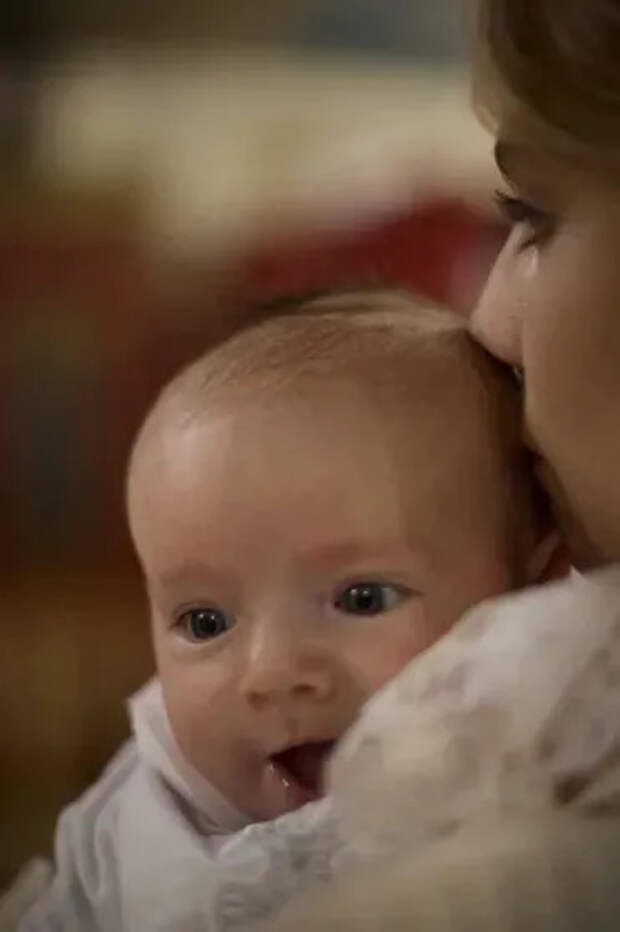 Александра Трусова с сыном