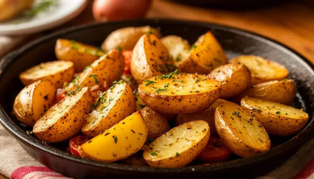 Забудьте про картошку фри: 30 минут в духовке — и вы достаете золотистые дольки с хрустом, от которых семья молчит за столом