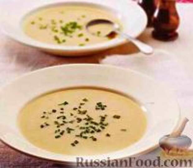 Фото к рецепту: Картофельный суп-пюре