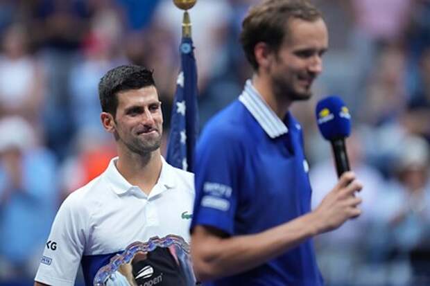 Джокович обратился на русском языке к Медведеву после финала US Open