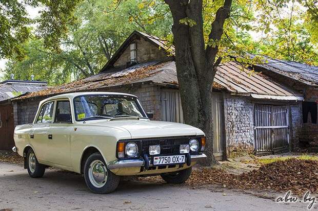 москвич 412, девушка за рулем, авто