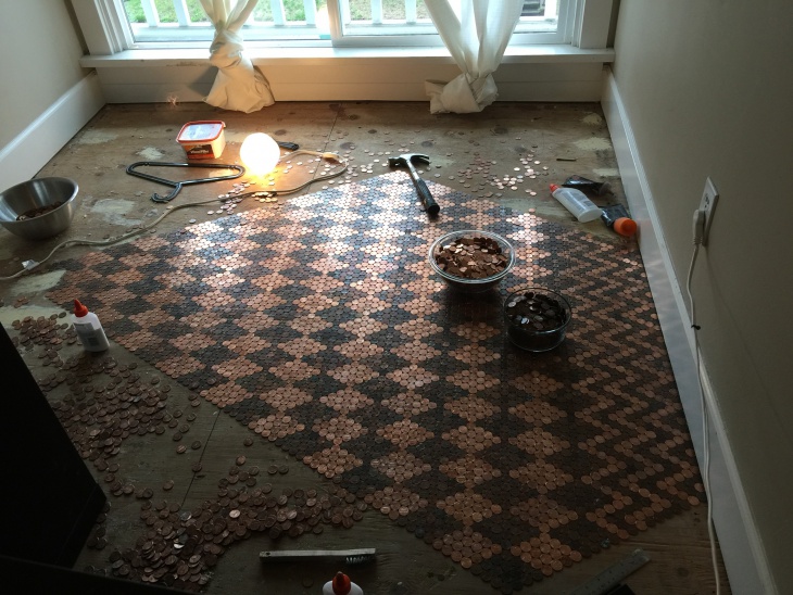 Денежный паркет (diy)