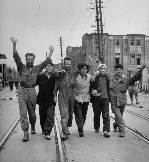1950 год, трое отпущенных американских военнопленных история, кндр, северная корея