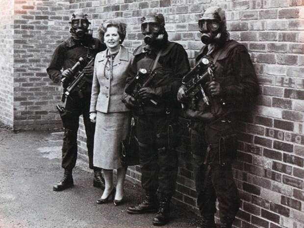 Маргарет Тэтчер и бойцы SAS, май 1980 года. история, люди, события
