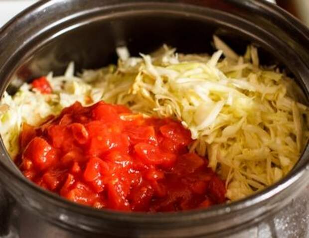 Капустная солянка с мясом