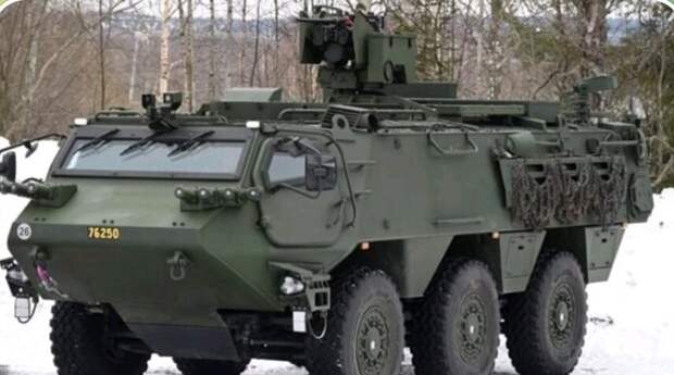 На вооружении Швеции машины получили обозначение Patgb 300 (Pansarterrängbil 300: Armored All-Terrain Vehicle 300). Машины будут поставляться в вариантах бронетранспортера (БТР), командно-штабной машины и санитарного автомобиля.