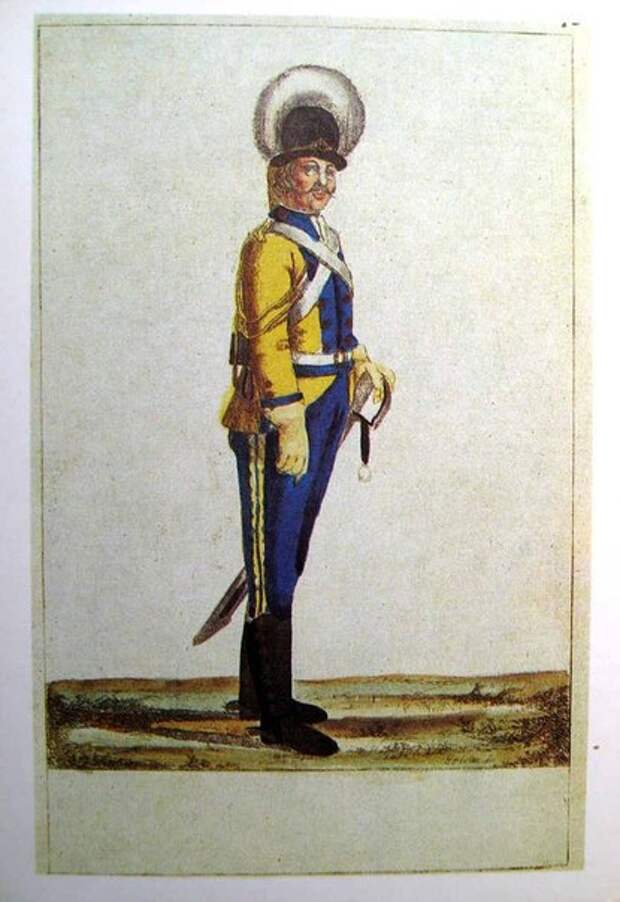 Форма русской армии 1756 - 1796 гг.