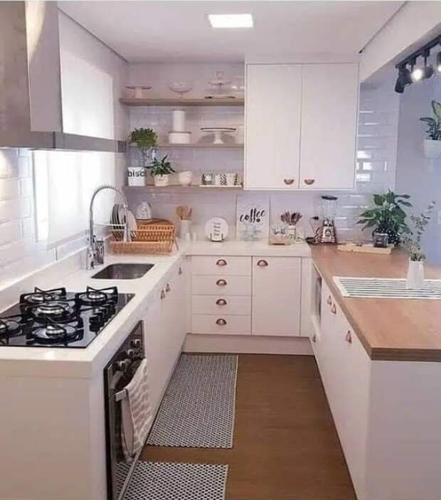 Отличные идеи дизайна для владельцев маленьких кухонь