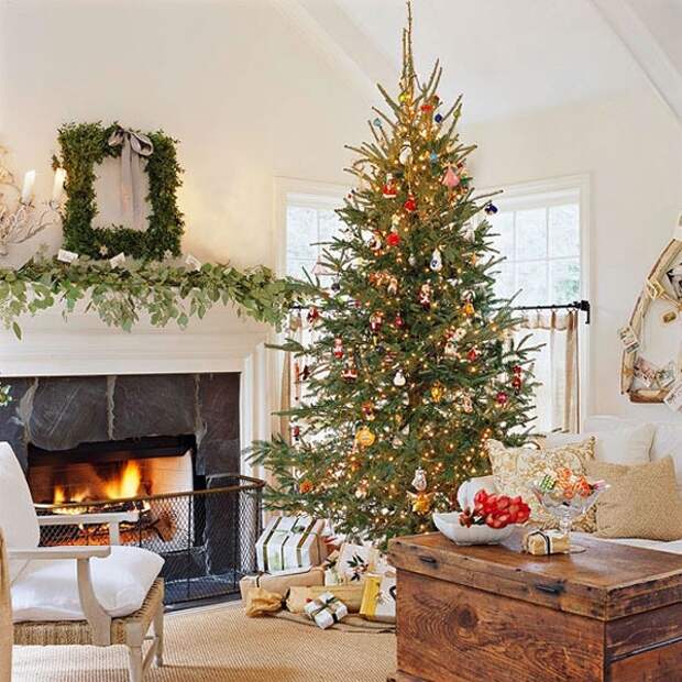 как украсить дом к Рождеству и Новому году?