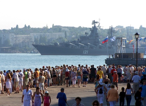 На дне ВМФ в Севастополе. Фото предоставлено автором.