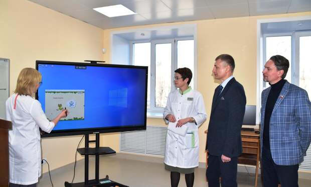 Депутаты оценили капитальный ремонт поликлиники детской больницы Северодвинска